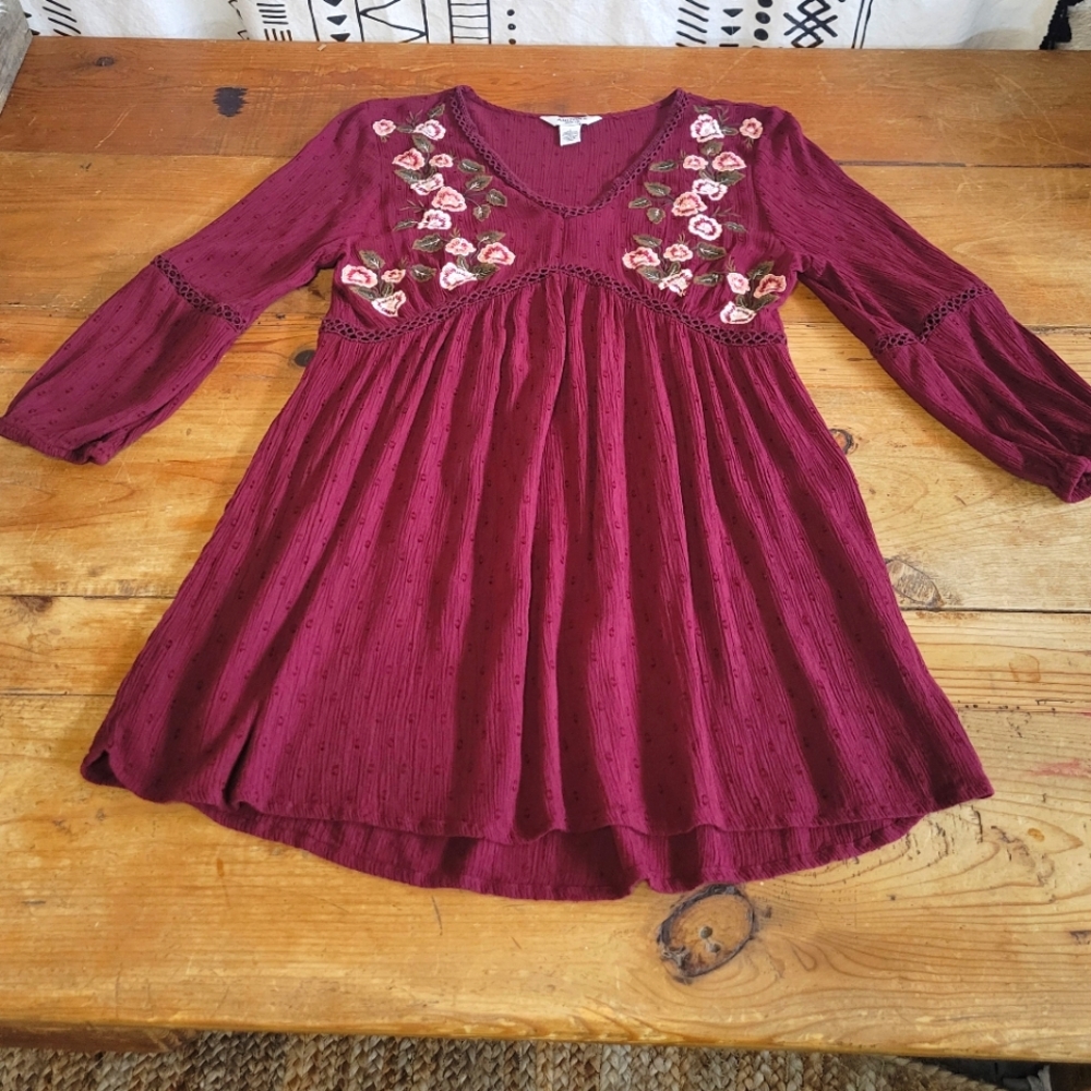 Boho Floral Top
